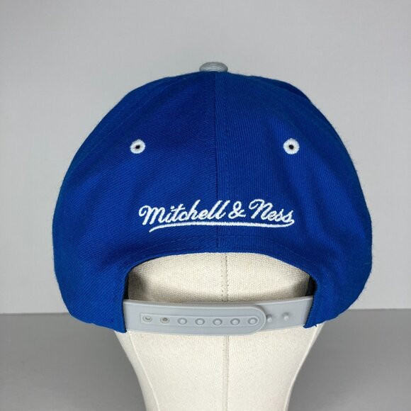 Seattle Seahawks Mitchell & Ness Adjustable Hat Cap Blue Gray - Picture 3 of 9